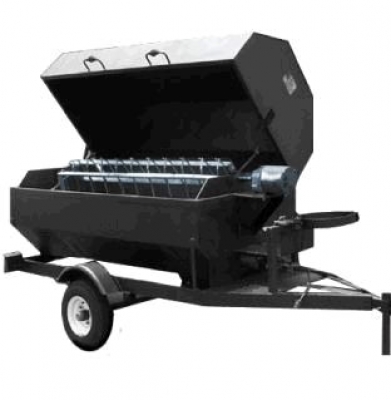 Tow Behind Propane Rotisserie Pig Roaster/Grill